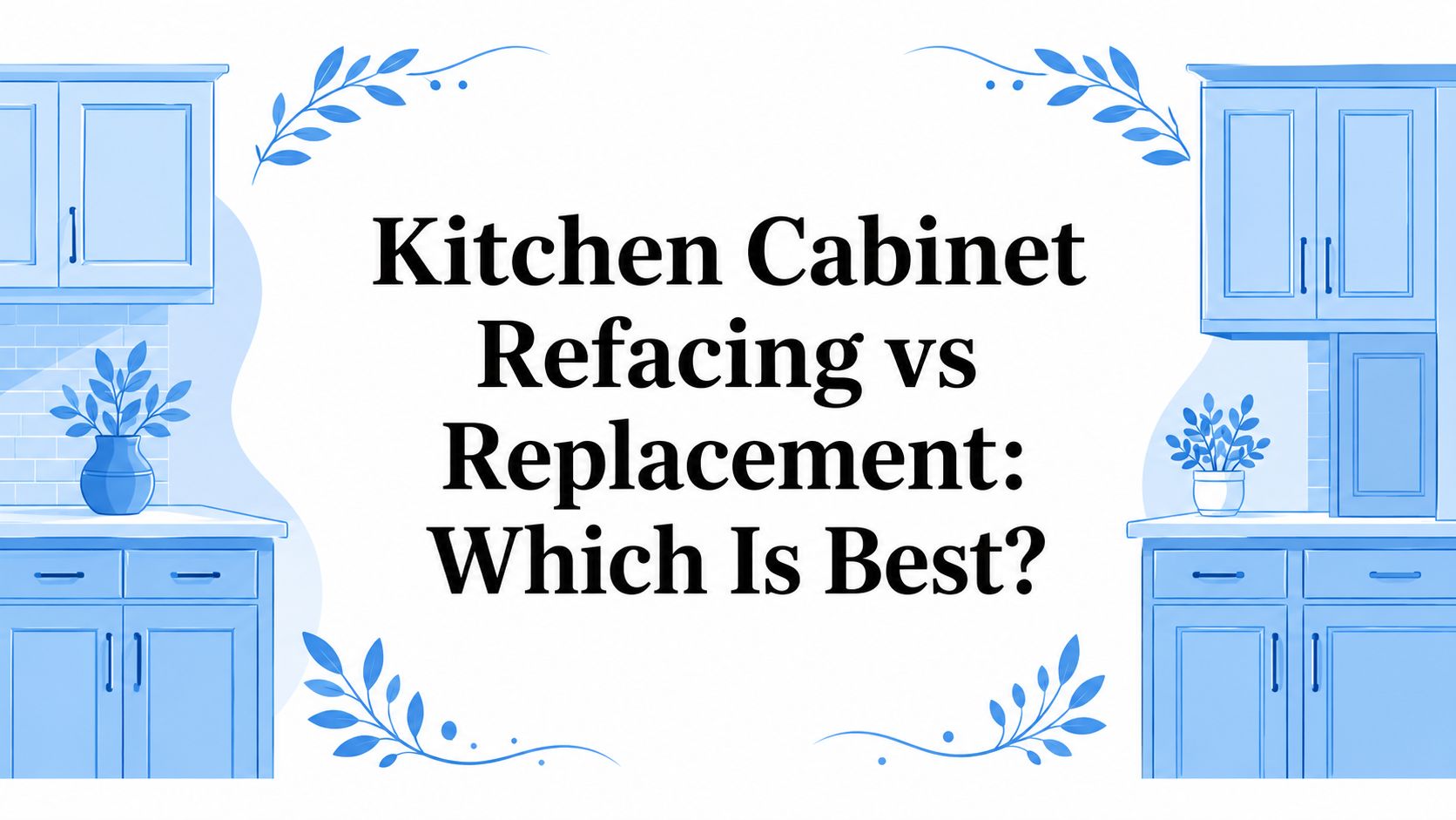 Kitchen Cabinet Refacing vs Replacement: Which Is Best?