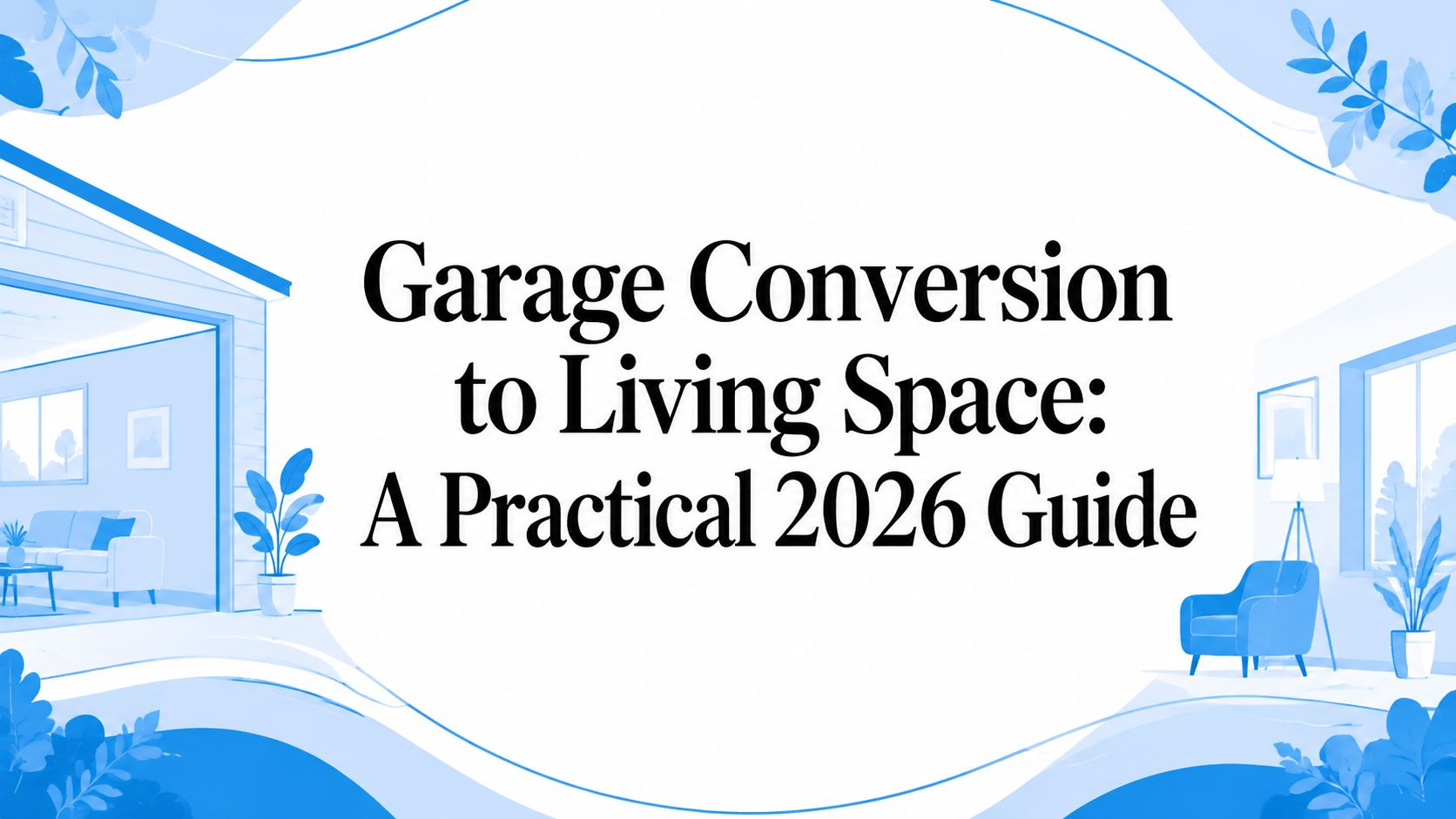 Garage Conversion to Living Space: A Practical 2026 Guide