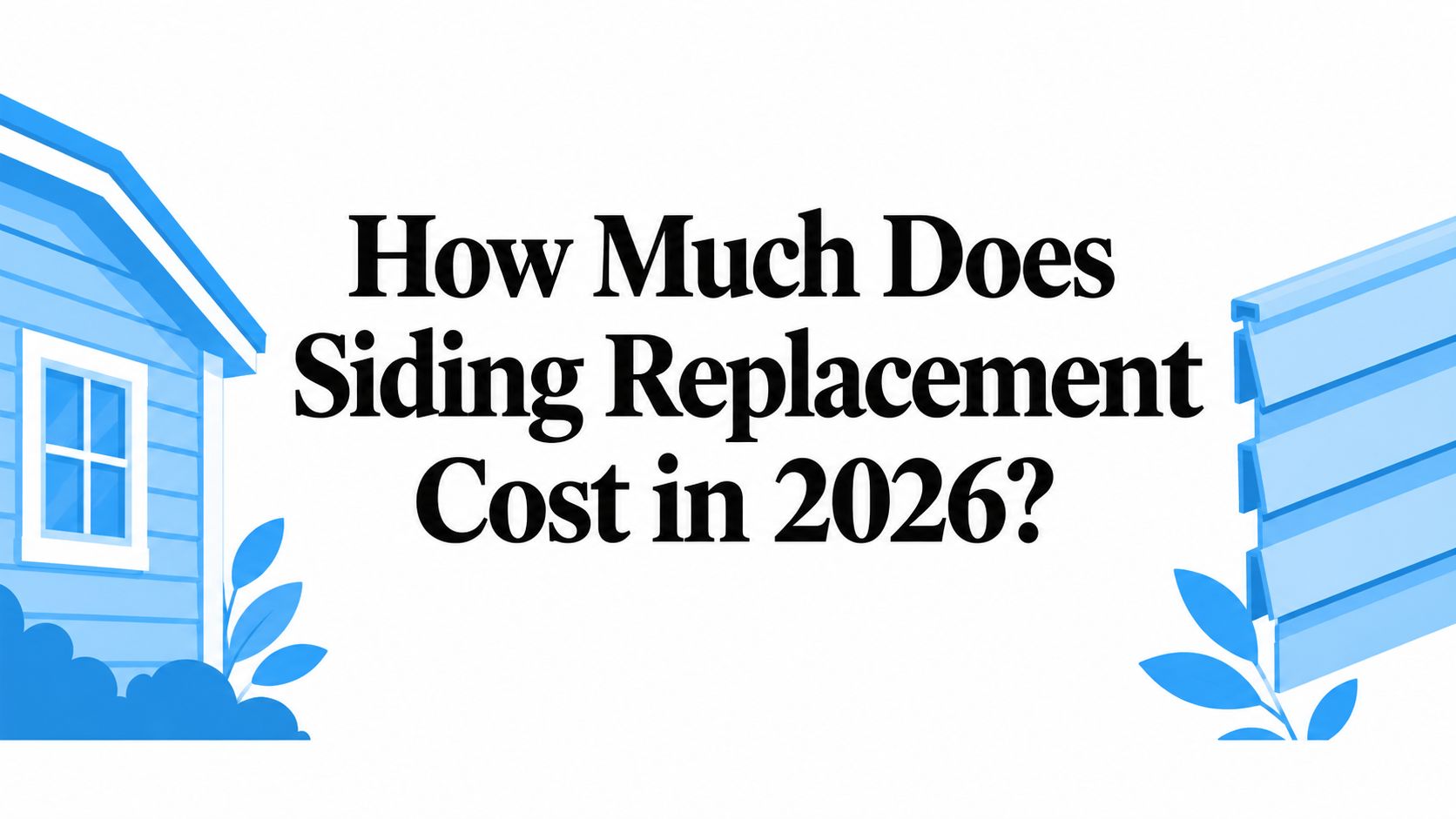 How Much Does Siding Replacement Cost in 2026?