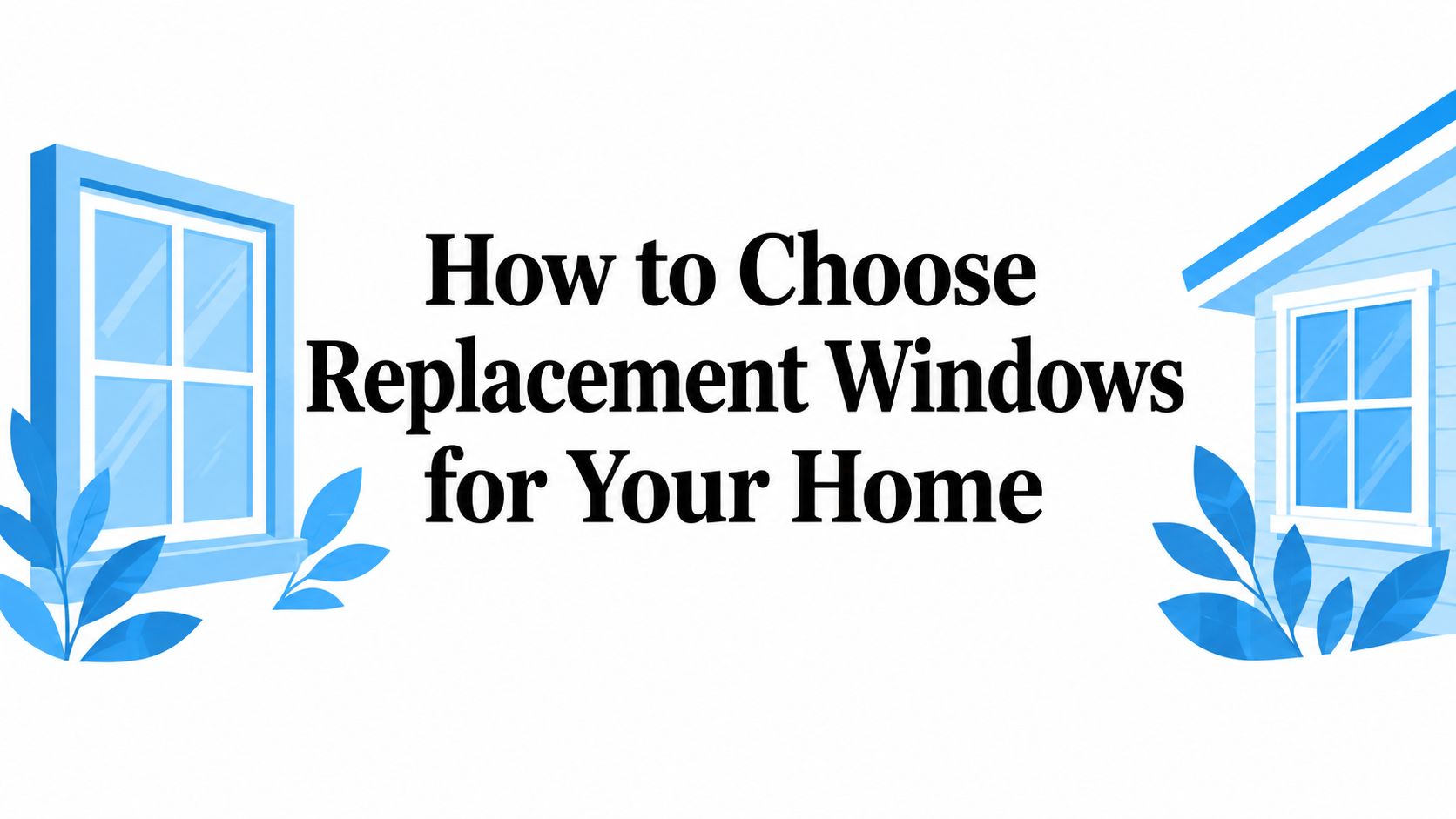How to Choose Replacement Windows for Your Home