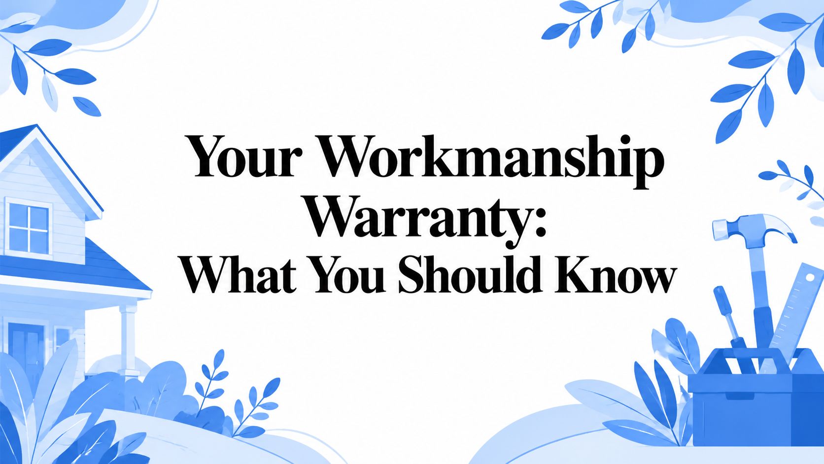 Your Workmanship Warranty: What You Should Know